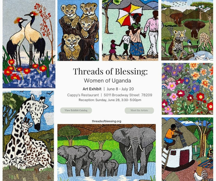 Threads of Blessing: Women of Uganda Exhibit June 8 - July 20