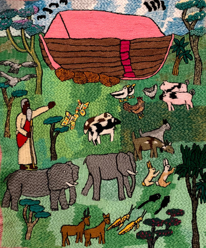Hand Embroidery - Noah's Ark