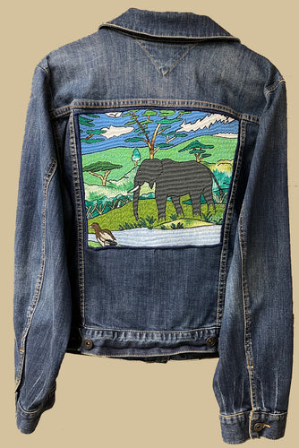 Denim Jacket, Size XXL